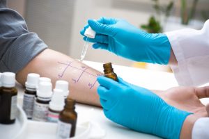 prick test rinite allergica
